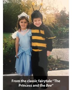 a person and a girl posing for a picture